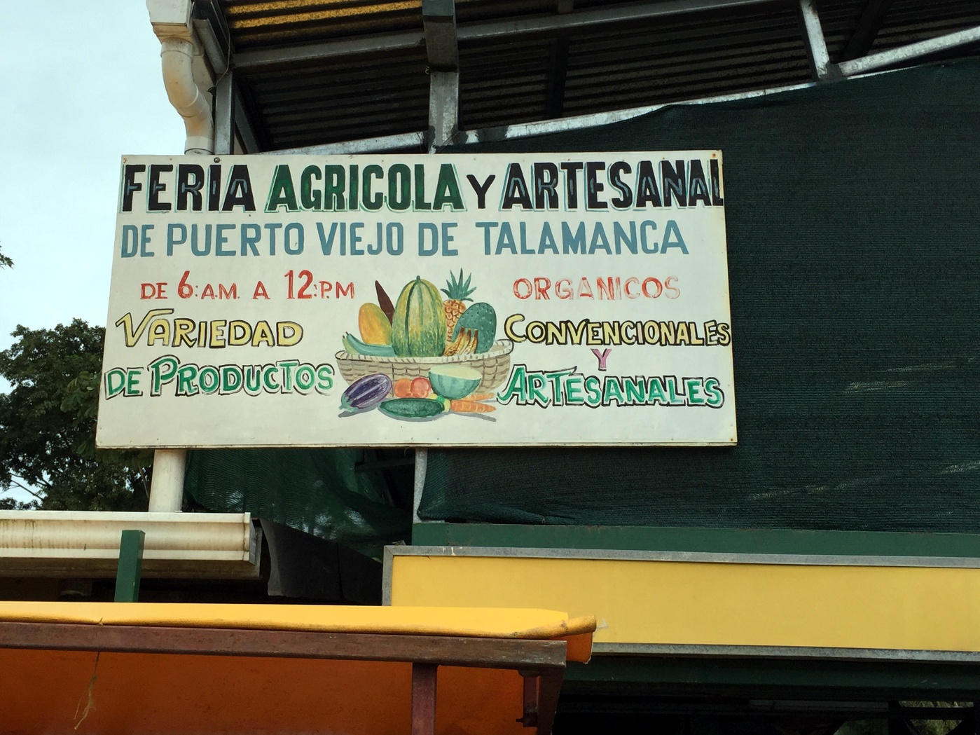 Feria agricola Puerto Viejo