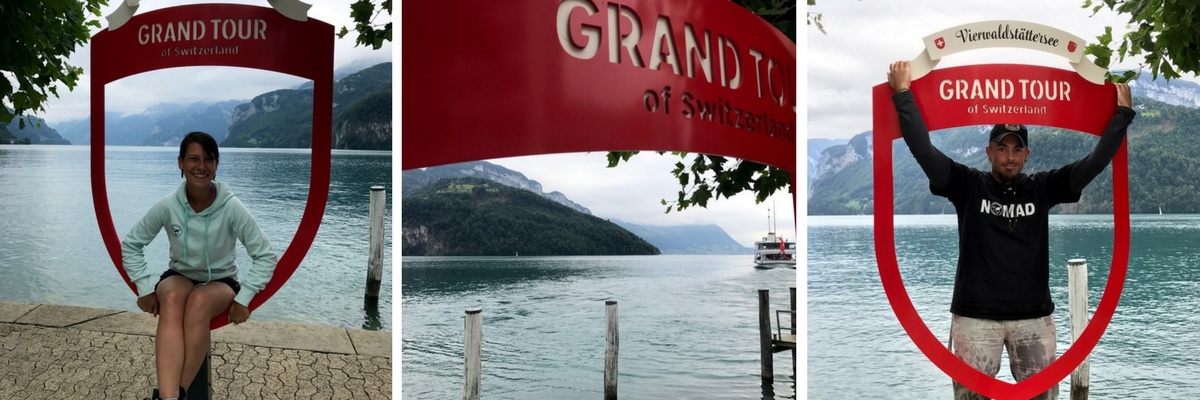 Grand Tour of Switzerland SwissGrandTour Roadtrip Schweiz Campervan Vierwaldstaettersee Brunnen Fotospot